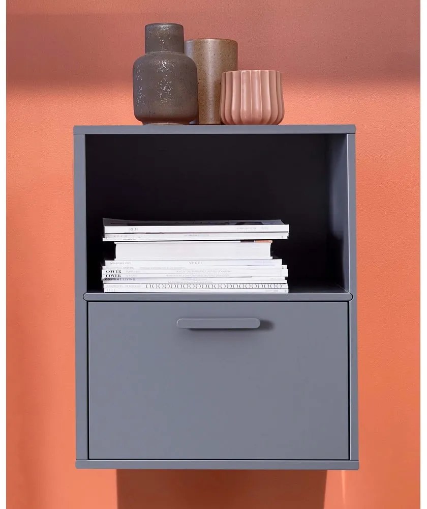 Keep by Hammel szürke fali éjjeliszekrény