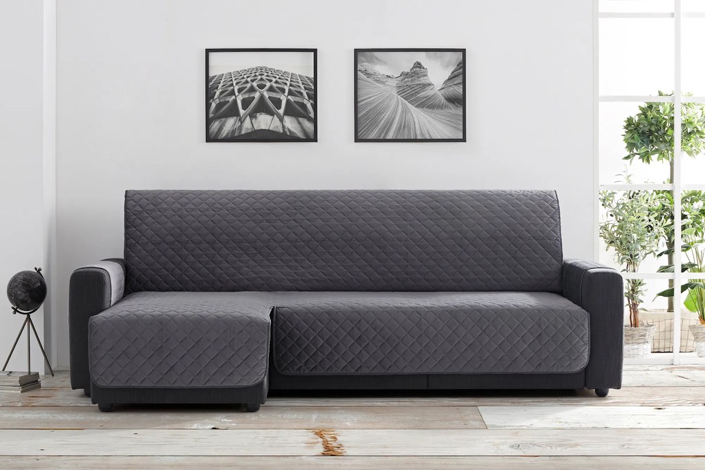 Kanapé ágytakaró velúr sarok steppelt 200 cm balos