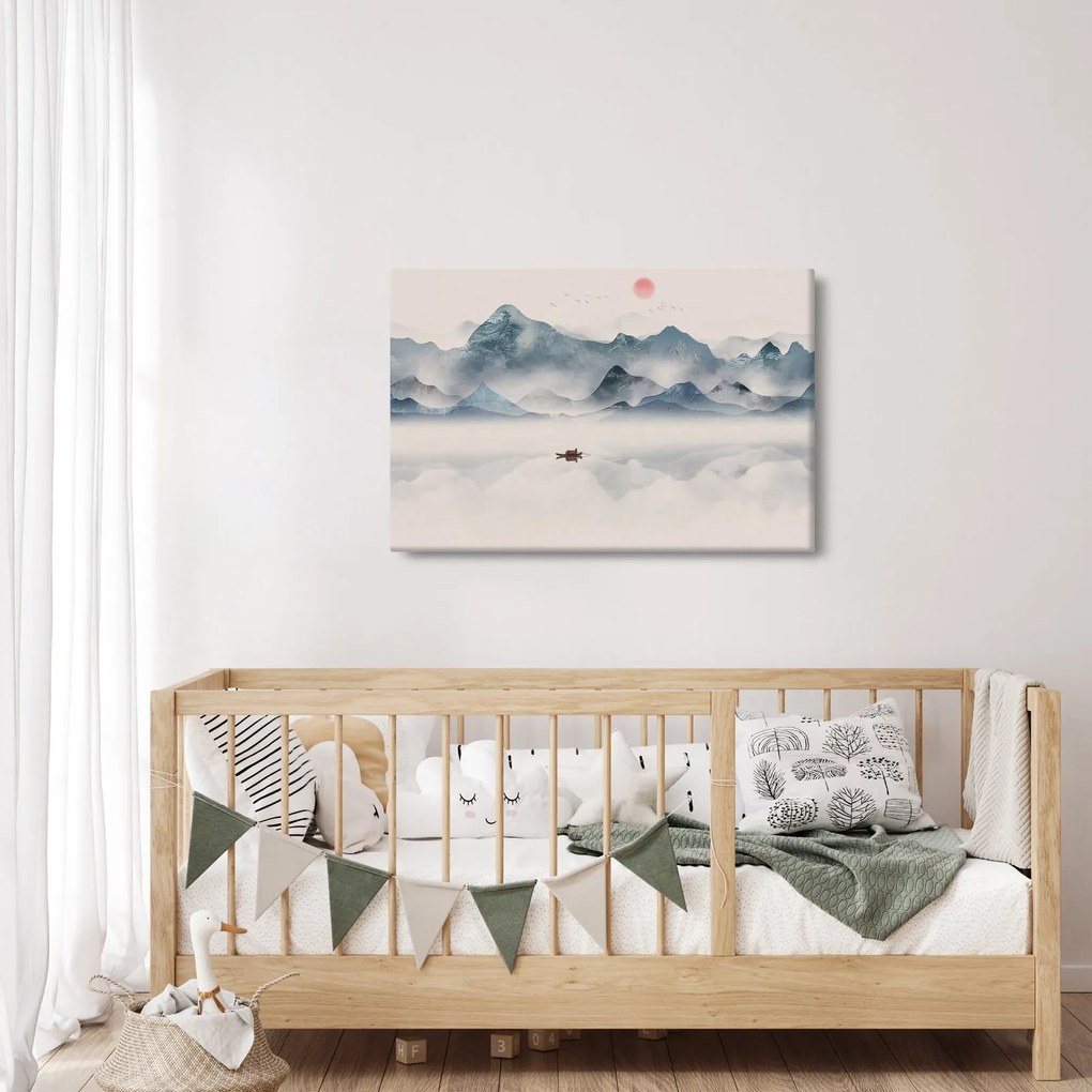 Kép - Kék-hegyi völgy (90x60 cm)