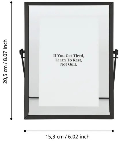 Eglo 423064 - RENABIE 10x15 cm fekete képkeret