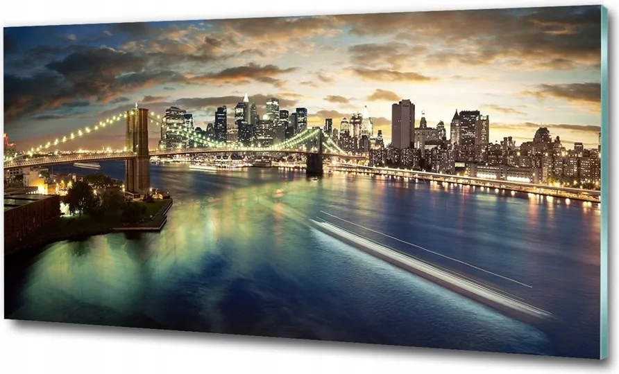 Fotótapéta üvegfalra Szabadság-szobor 125x50