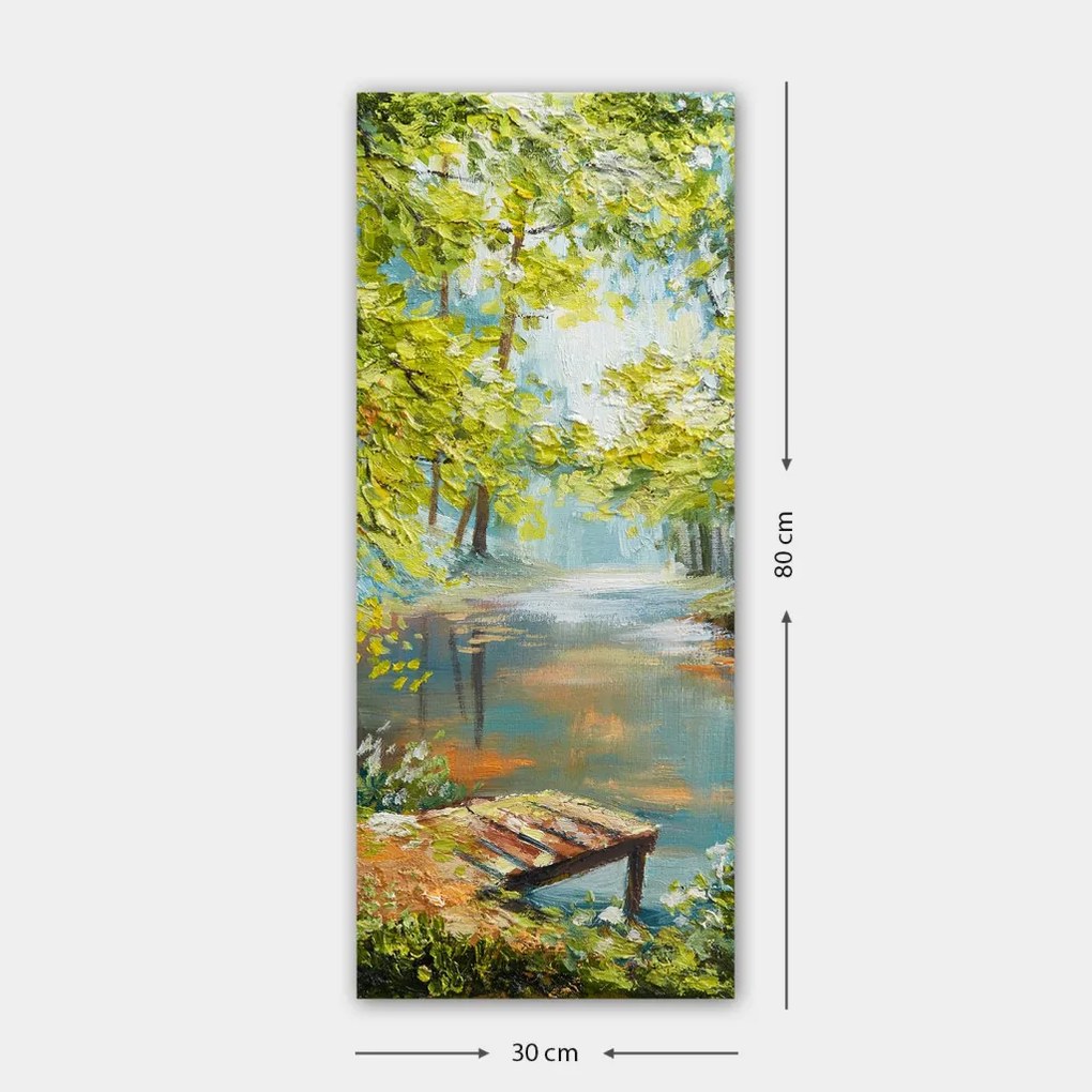 Vászonkép, 30×80 cm – TR483TNS1928