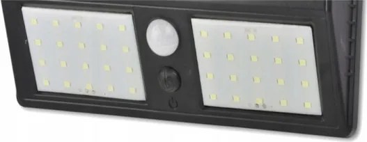 Napelemes LED fali lámpa érzékelővel LED/1,2W/3,7V 1200 mAh IP44
