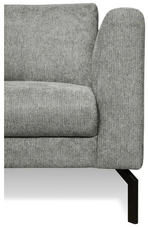 Világosszürke sarokkanapé (bal oldali) Gomero – Scandic