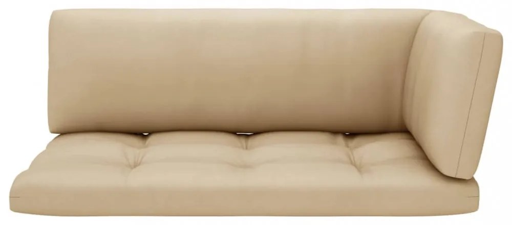 mézbarna impregnált fenyőfa kerti raklap sarokkanapé