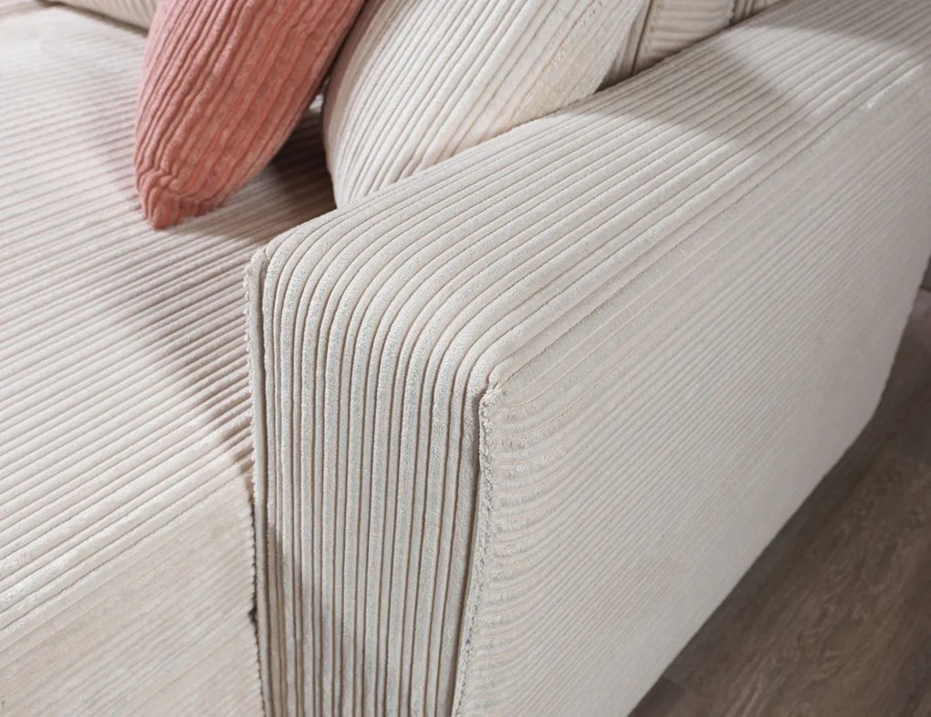 Palvin mini L-alakú kanapé, ágyazható, ágyneműtartós - LEÉRTÉKELT