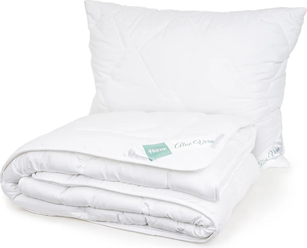 4Home Aloe Premium paplan és párnák szett, 140 x 220 cm, 70 x 90 cm