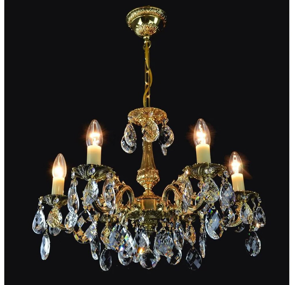 Wranovsky JWZ207061100 - Kristály csillár láncon DRACO 6xE14/40W/230V