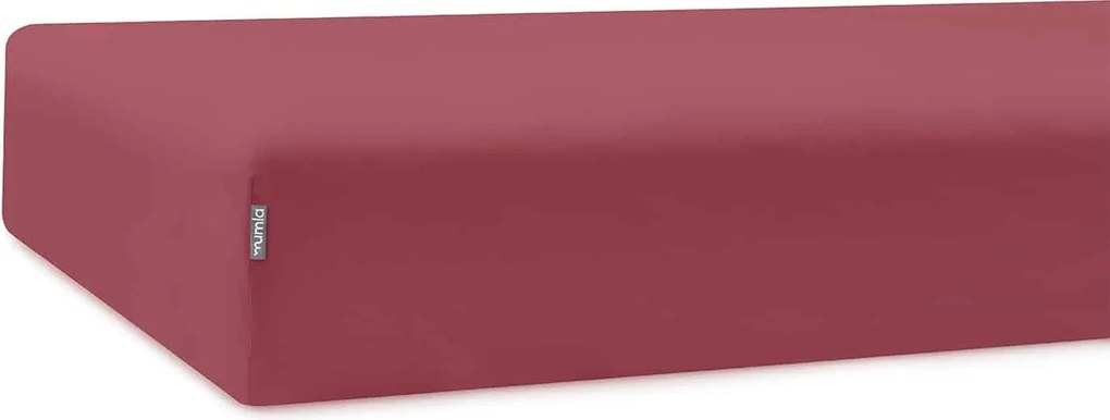 Pamut lepedő bordó 60x120 cm gumis Mumla