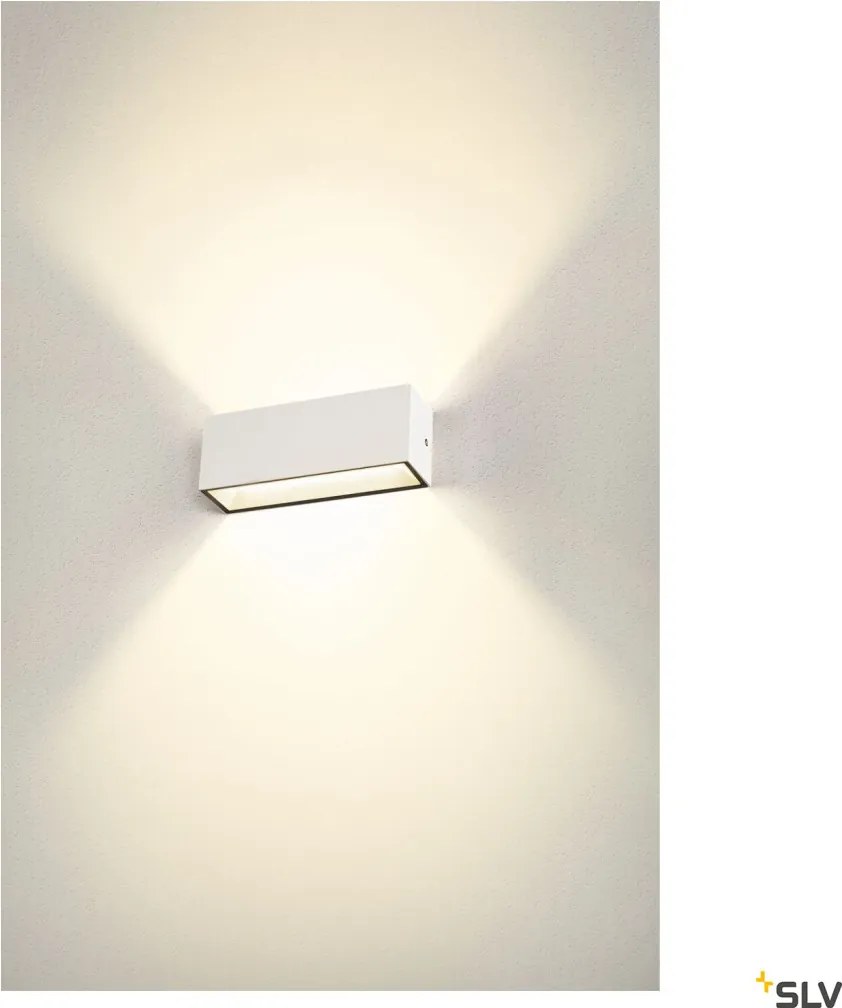 SLV 1005156 SITRA Modern Kültéri Fali Lámpa Fehér LED IP44