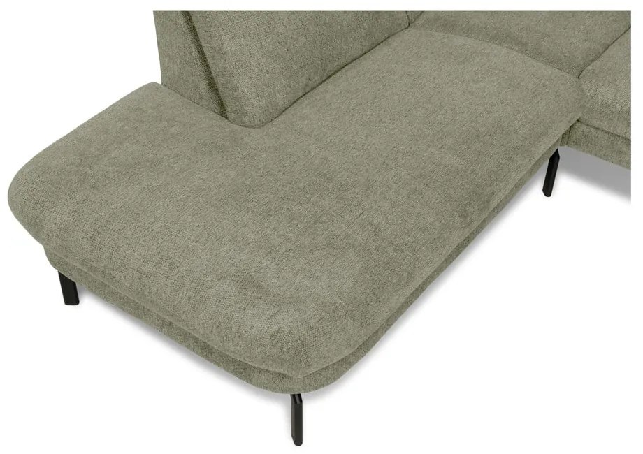 Világoszöld sarokkanapé (bal oldali) Gomero – Scandic