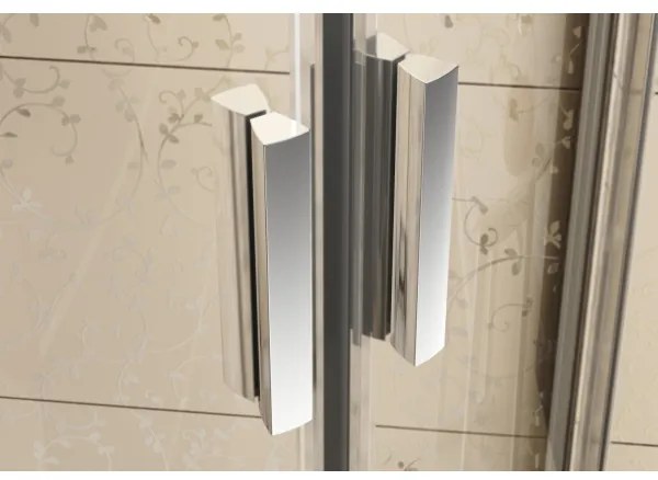 Ravak 3B270C00Z1B-negyedköríves négyrészes BLIX zuhanykabin 90x90cm fényes króm