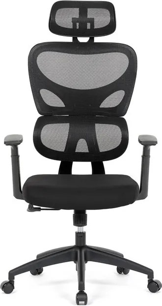 Irodai forgószék hintamechanikával, fekete színben KA-K2080 BK