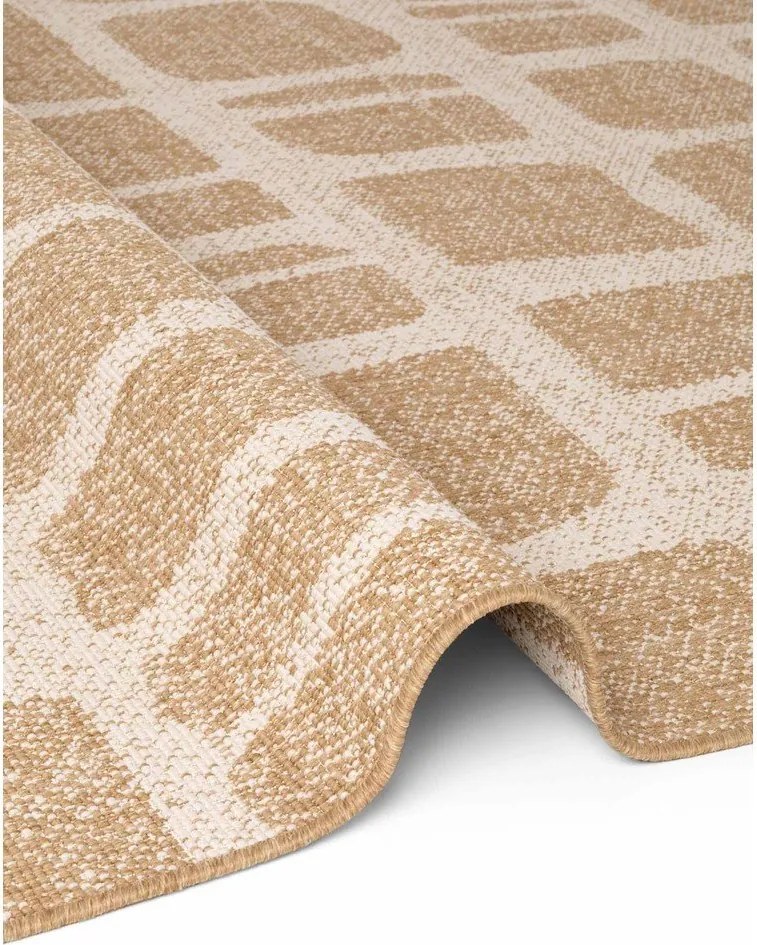 Krémszínű-natúr színű kültéri-beltéri szőnyeg 120x170 cm Haringey Ruskin – Ted Baker