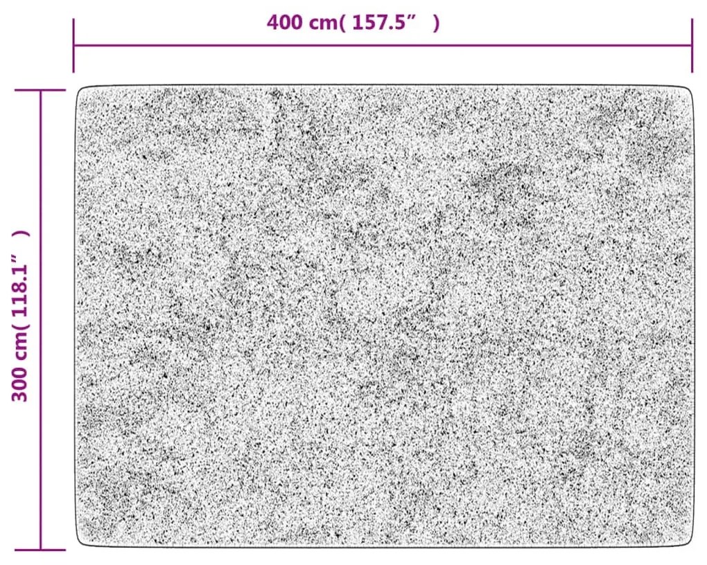 antracitszürke mosható csúszásgátló szőnyeg 400 x 300 cm