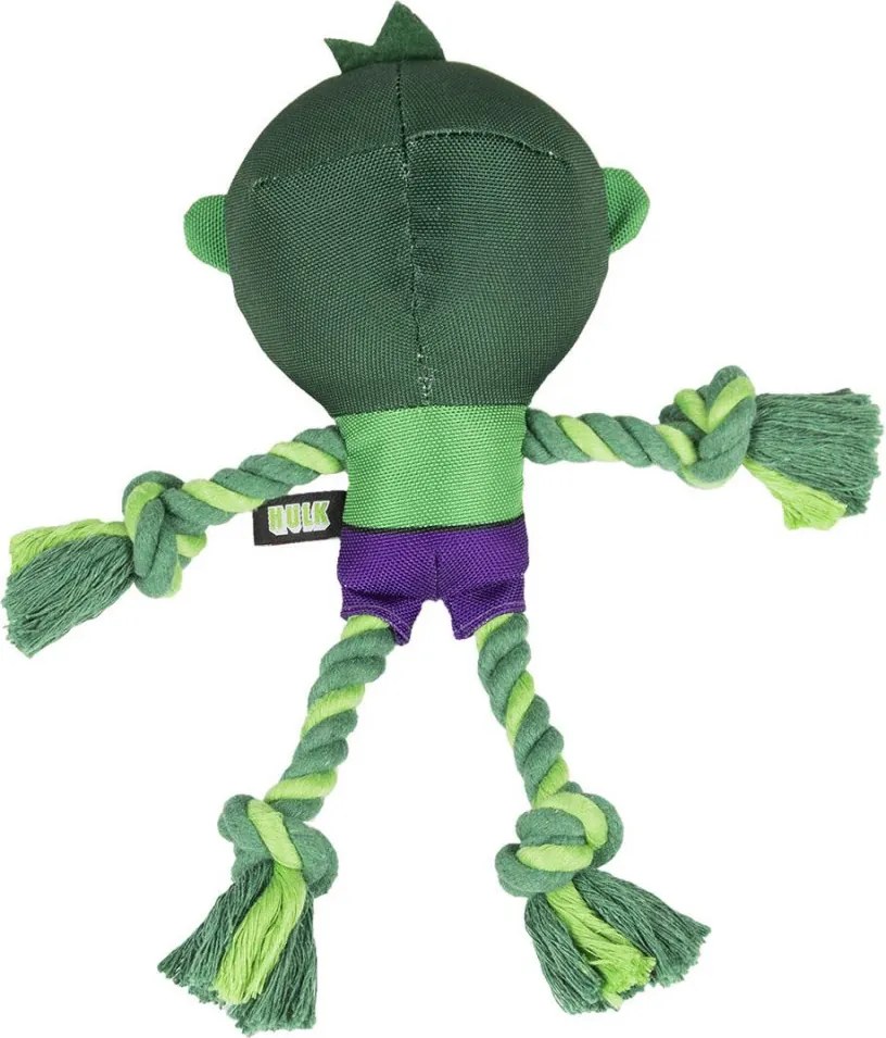 Bosszúállók Hulk sípoló kötél kutyajáték 26 cm