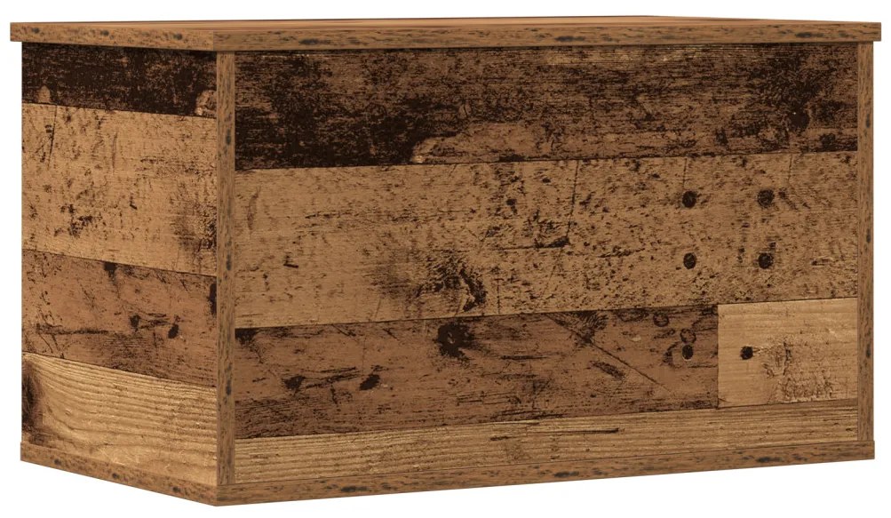 Tárolódoboz Régi Fa 60x35x35 cm Mérnöki Fa