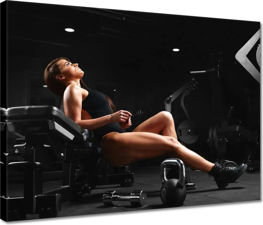 Képek 40x30 Stretching az edzőteremben