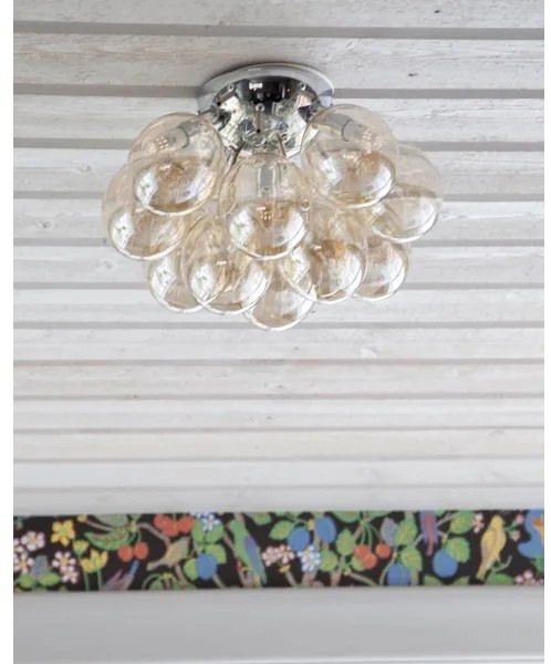 ByRydens 4200660-5503 - Mennyezeti lámpa GRANDE 3xG9/4W/230V füstös/barna