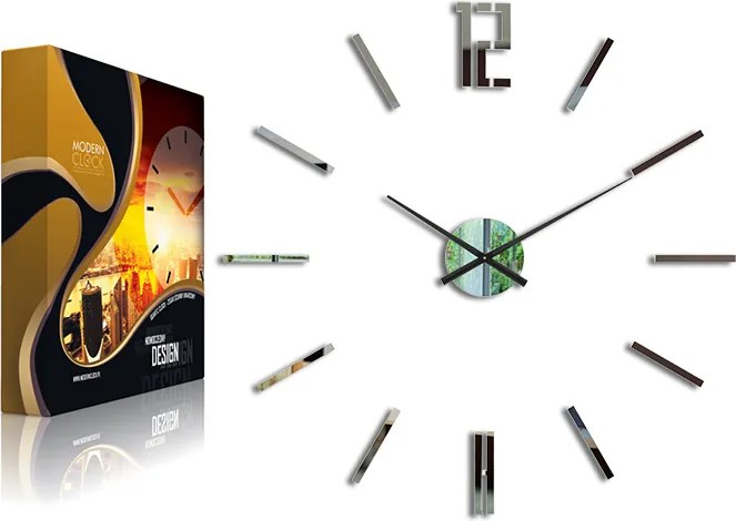 Nagy Falióra Tükör Carlo 75CM Diy Kép