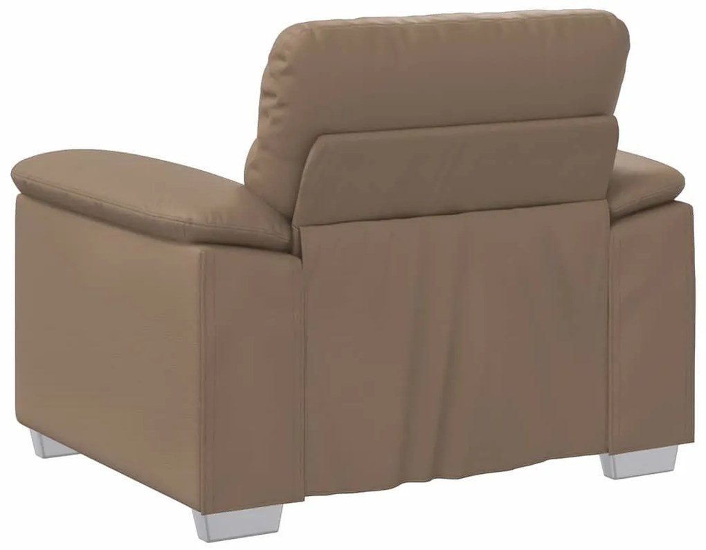 vidaXL kávészínű műbőr kanapéfotel 60 cm