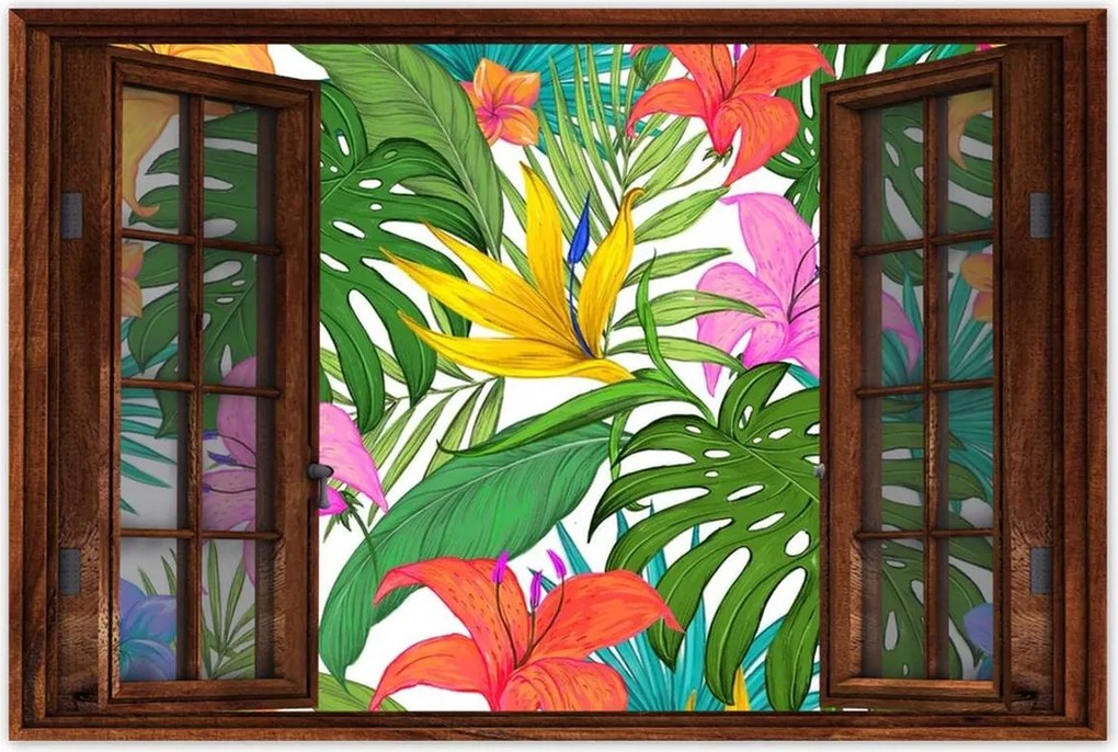 Poszterek 90x60 Levelek Monstery Levelek