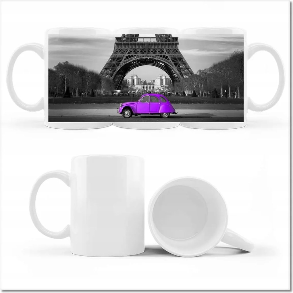 Fotó bögre Lila Citroen torony