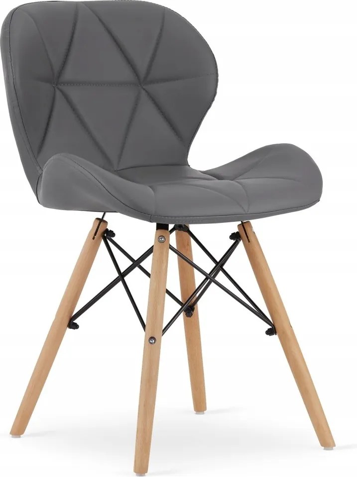 Lago ökobőr szék szürke x 1