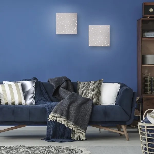 Leuchten Direkt 14670-55 - LED Dimmelhető lámpa SPARKLE LED/12W/230V + távirányító