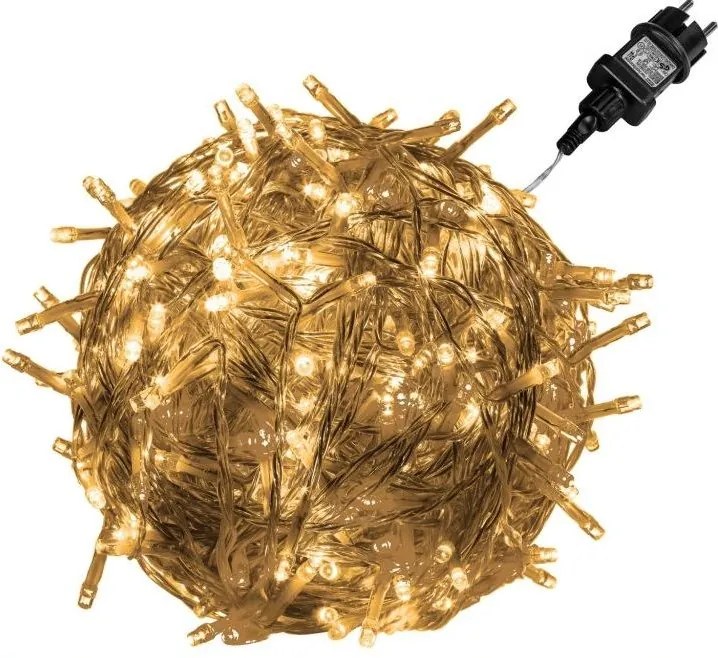 VOLTRONIC® Fényfüzér 200 LED Meleg fehér