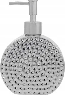 Kerámia szappanadagoló pumpával Ezüst Smukee