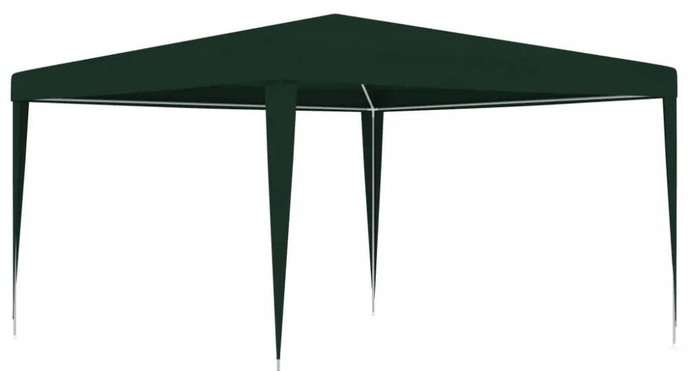 zöld rendezvénysátor 4 x 4 m 90 g/m²