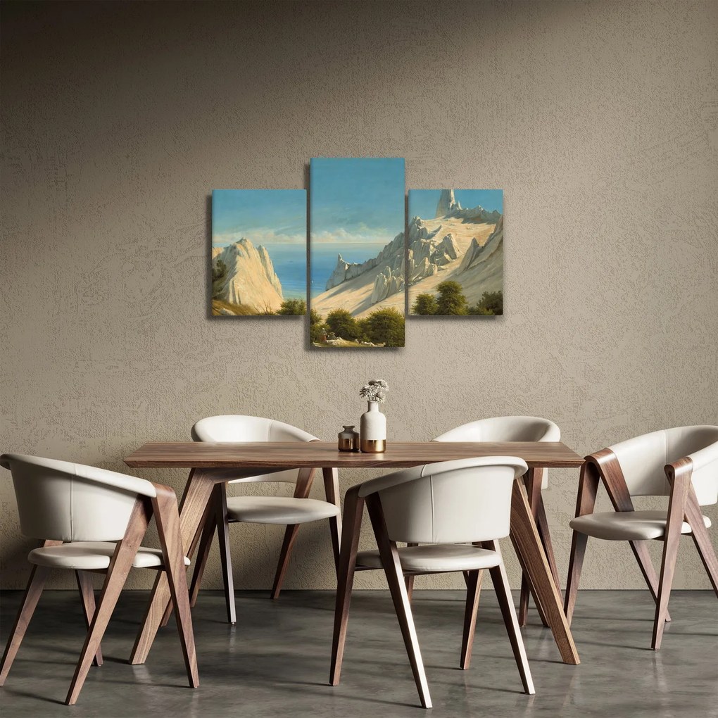Kép - Georg Emil Libert, View of Sommerspiret, the Cliffs of Møn, reprodukciók (90x60 cm)