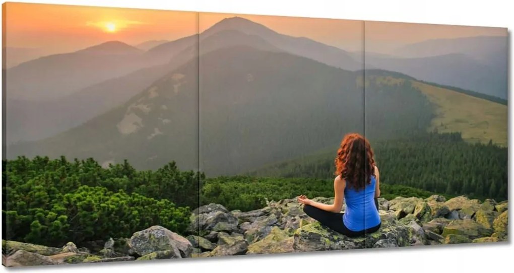 Festmények 120x60 Elmélkedések a hegyekben