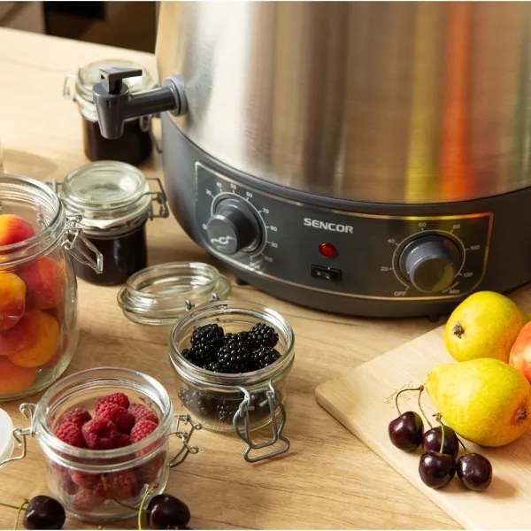 Sencor - Befőzőedény 27 l 1800W/230V rozsdamentes acél/szürke