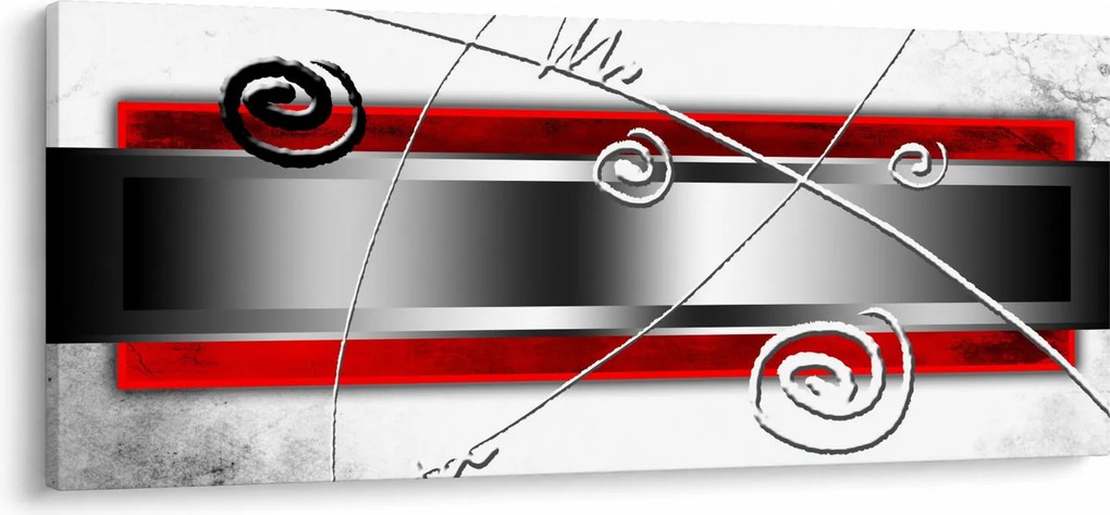 Absztrakt kép (120x50 cm)