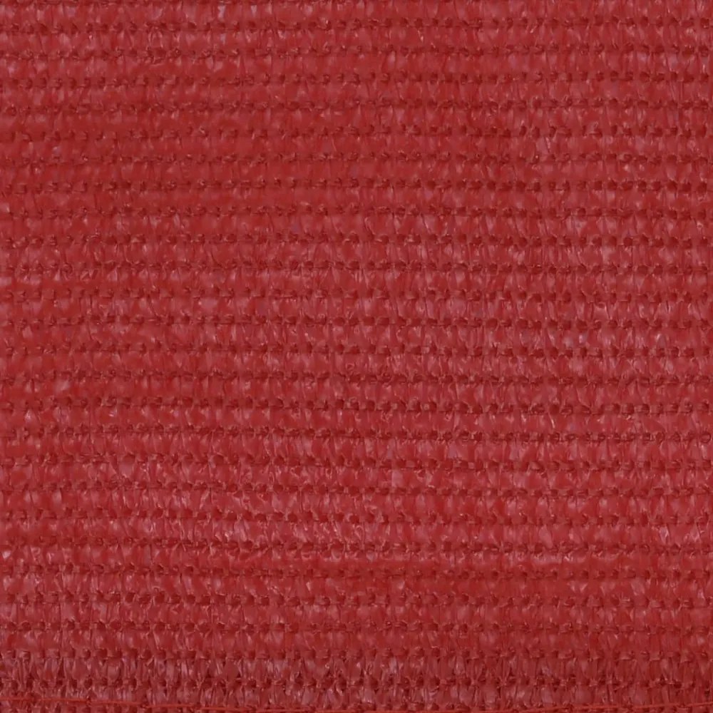piros HDPE erkélyparaván 90 x 400 cm