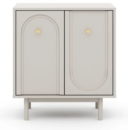 Komód Kasmír/Arany Színben. MAZOMA 2D 79 cm.