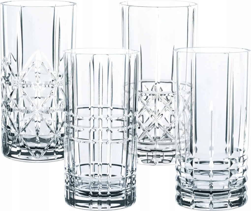 Highland Nachtmann 4 db-os longdrink pohár szett