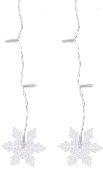 Aigostar - LED kültéri karácsonyi fényfüzér 120xLED/6W/230V/8 világítási mód 3x0,7m IP44 meleg fehér + távirányító