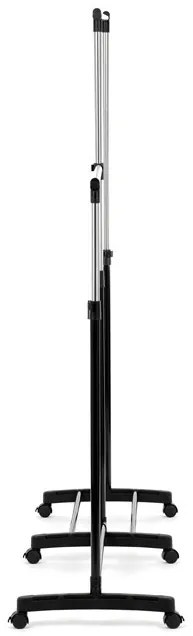 Fekete Műanyag Ruhafogas. GD-174 BK