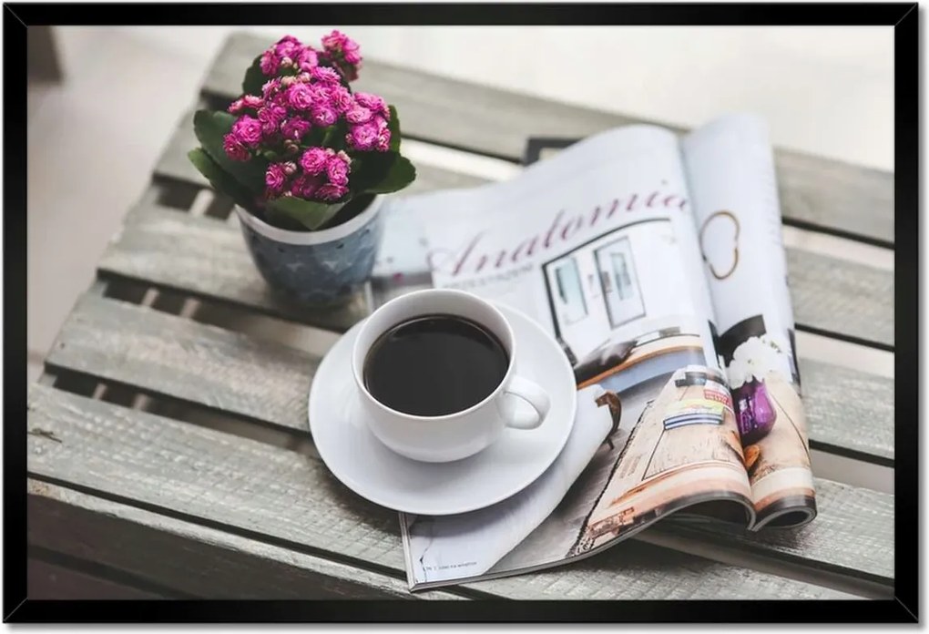 Poszterek keretben 60x40 Kávészünet