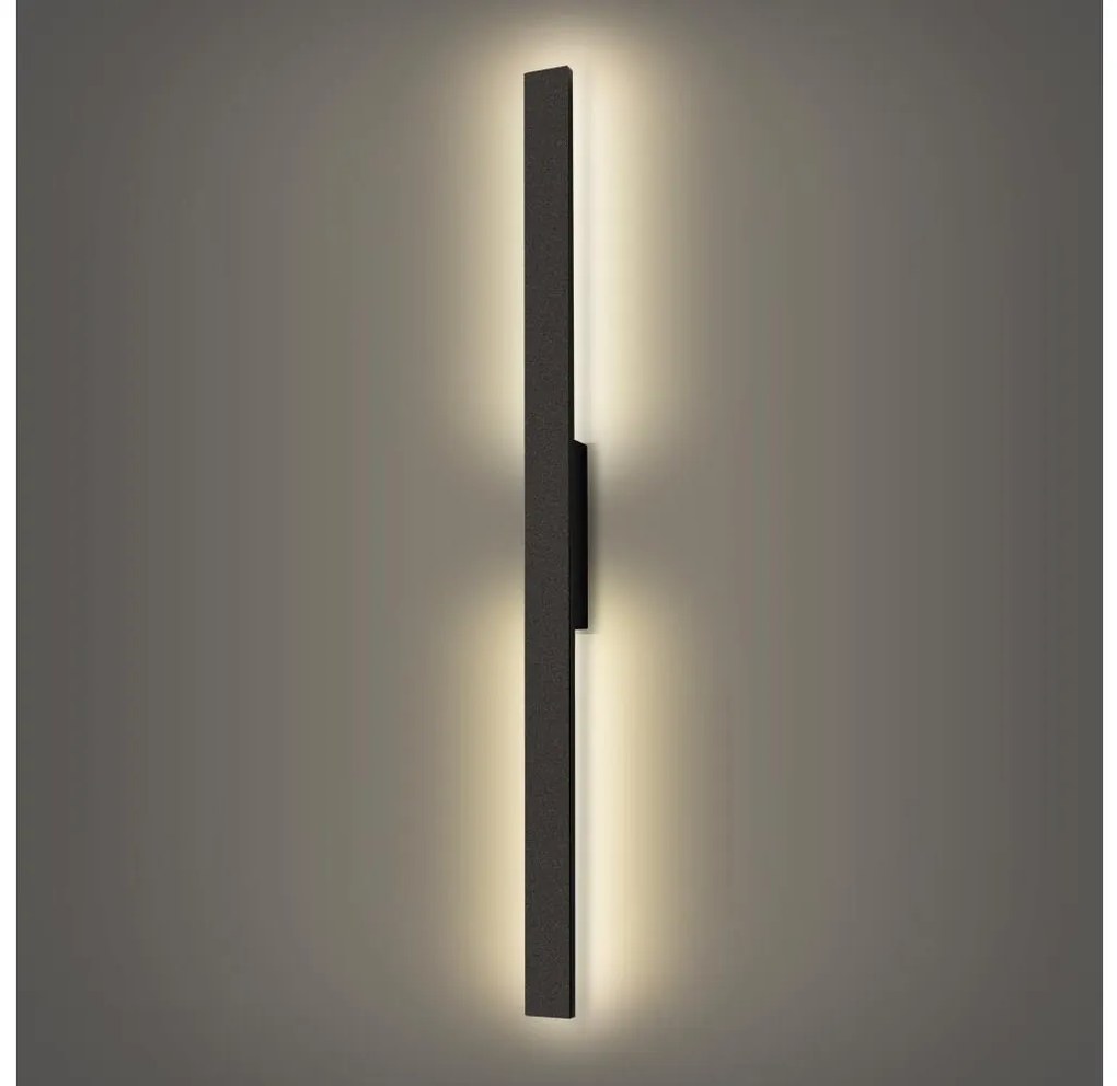 Brilagi - LED kültéri fali lámpatest LUNA LED/24W/230V 4000K IP65 fekete