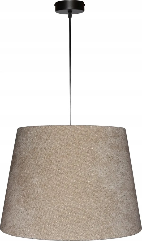 Függőlámpa E27 szívószálas bézs Lámpabúra 34x44 h29 Boucle Venosa