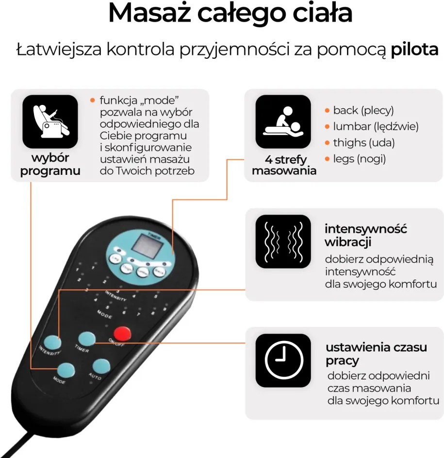 SPIKE 2 forgó masszázsfotel, sötétszürke