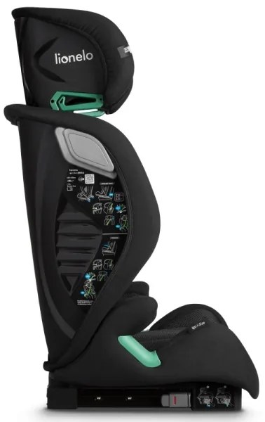 Lionelo - Gyerekülés IGO i-Size 100-150 cm Fekete karbon