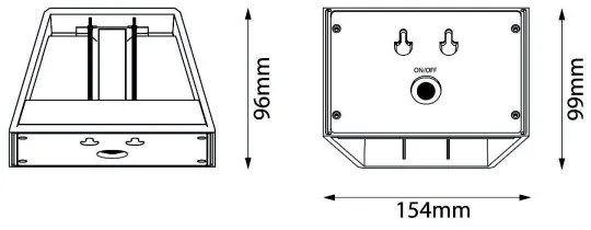 Globo 36495 - LED Napelemes lámpa SOLAR LED/6W/3,2V 3000K IP54