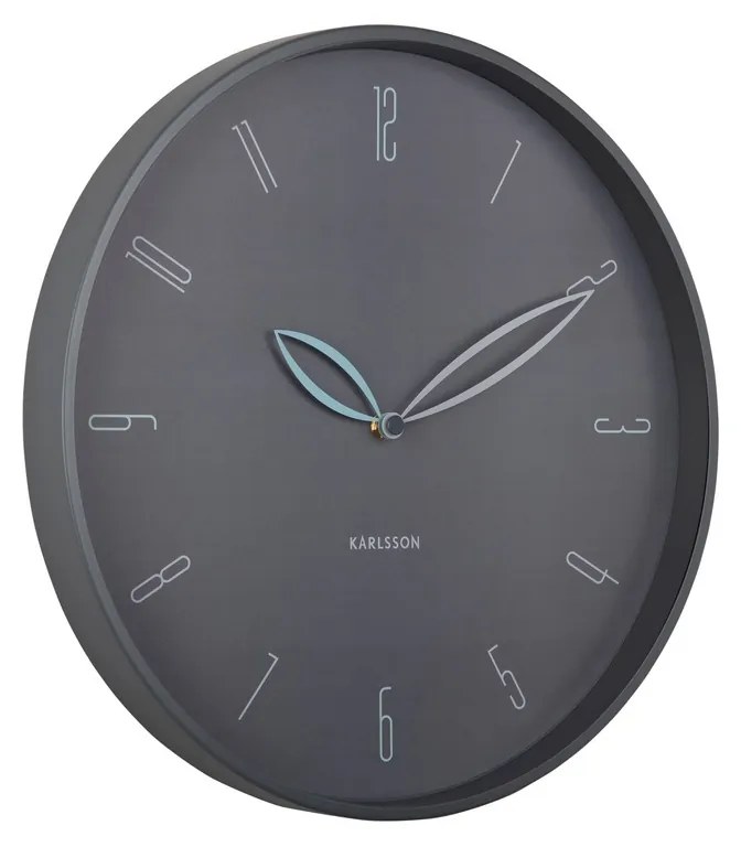 Karlsson 6012GY design falióra szürke, átmérő 40 cm