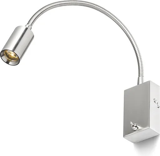 RENDL VERSA fali lámpa matt nikkel 230V LED 3W 40° 3000K