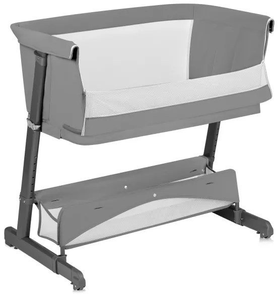 Lionelo - Babaágy 5 az 1-ben THOMI PLUS Betonszürke